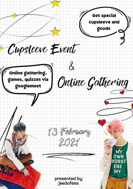 Jaedofess Cupsleeve Event & Online Gathering